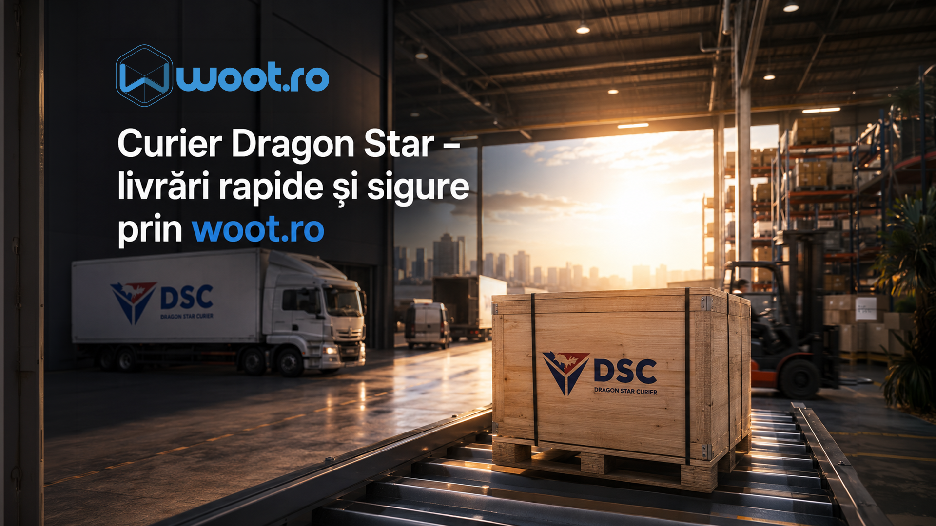 Curier Dragon: livrări rapide și sigure prin woot.ro